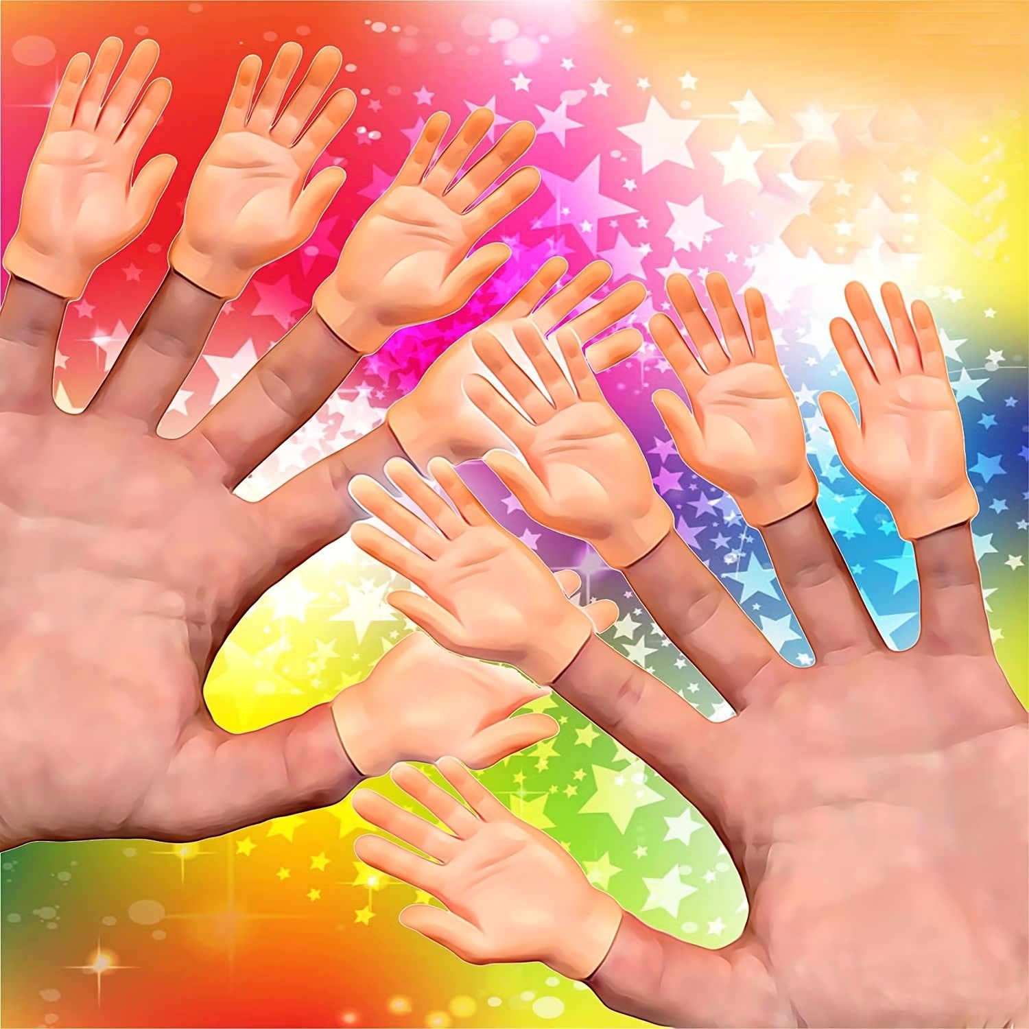 2pcs, Tease The Cat Finger Toys, Jerking The Cat Plastic Gloves Weird Creative Pet Toys, Left And Right Small Hands, Creative Small Gift, Holiday Accessory, Party Decorations Supplies