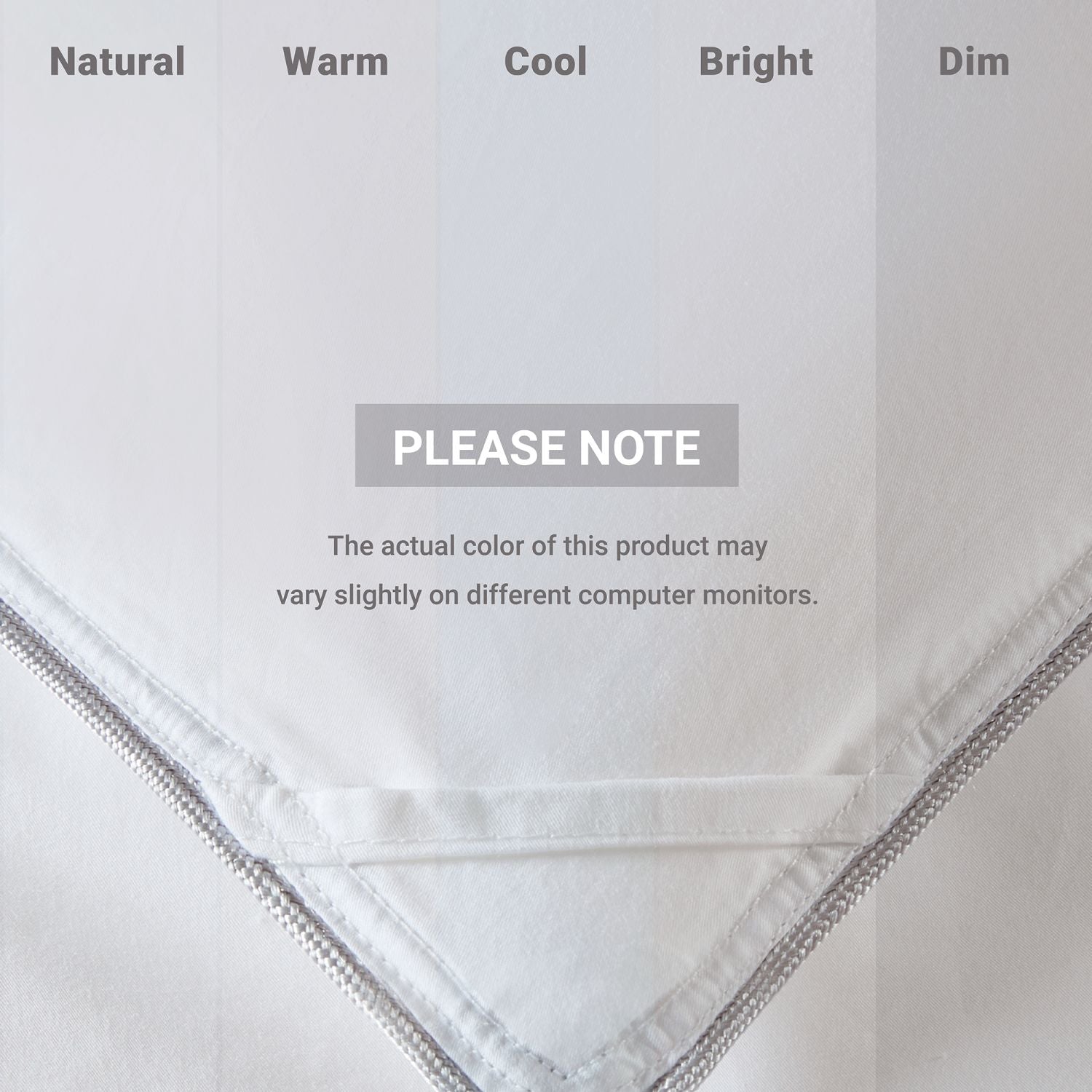 1 PC King/Cal King 100% Cotton Shell Comforter