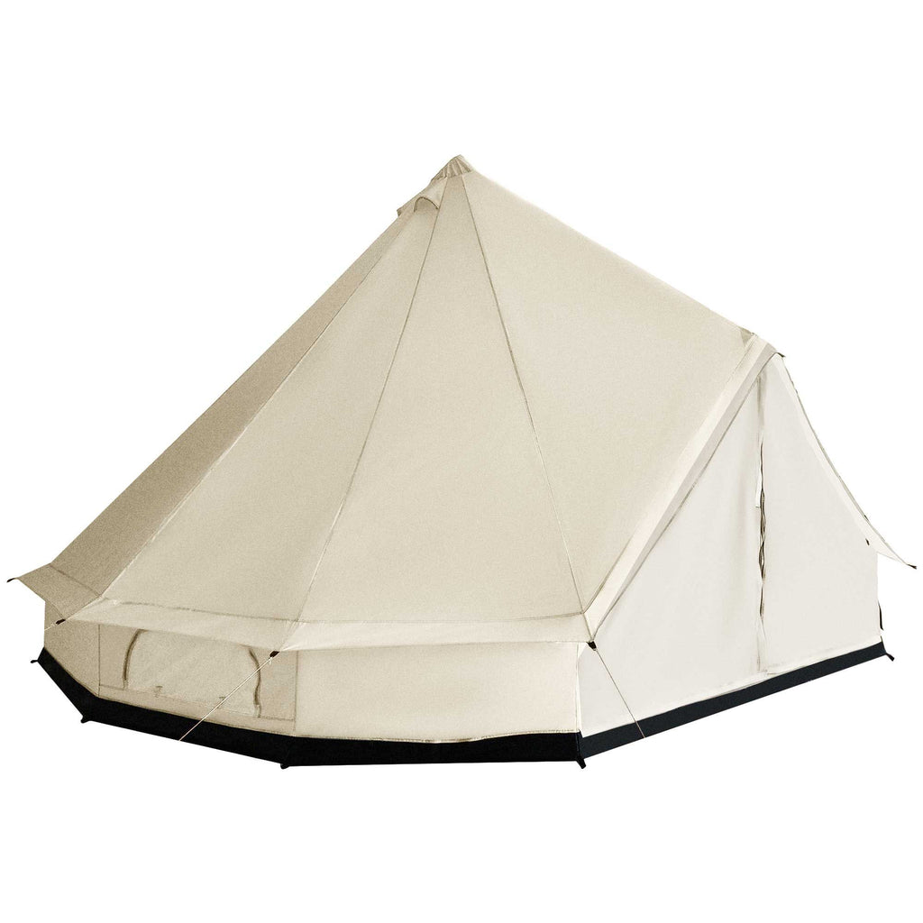 16.5' Large Family Tent 10 Persons Waterproof Teepee Bell Tents Hunting Camp Huge Four Season