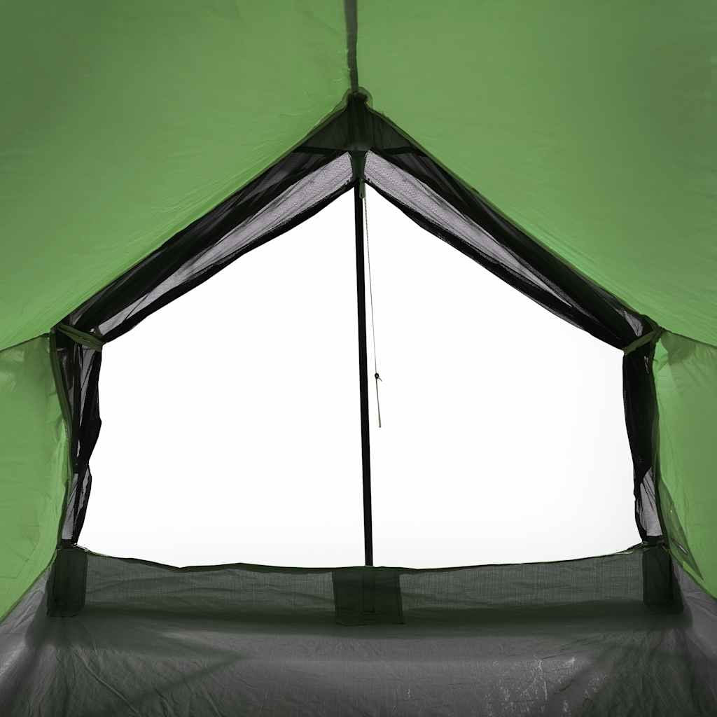 Camping Tent 2-Person Green Waterproof