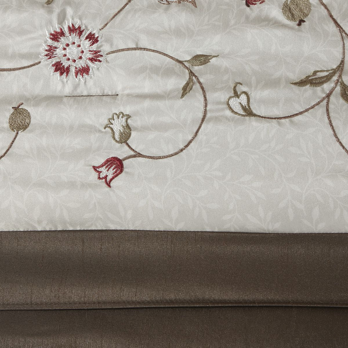 Embroidered 7 Piece Comforter Set