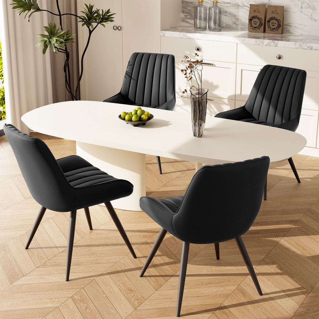 2-piece or 4-piece dining chair sets, suitable for use in dining rooms, living rooms and offices