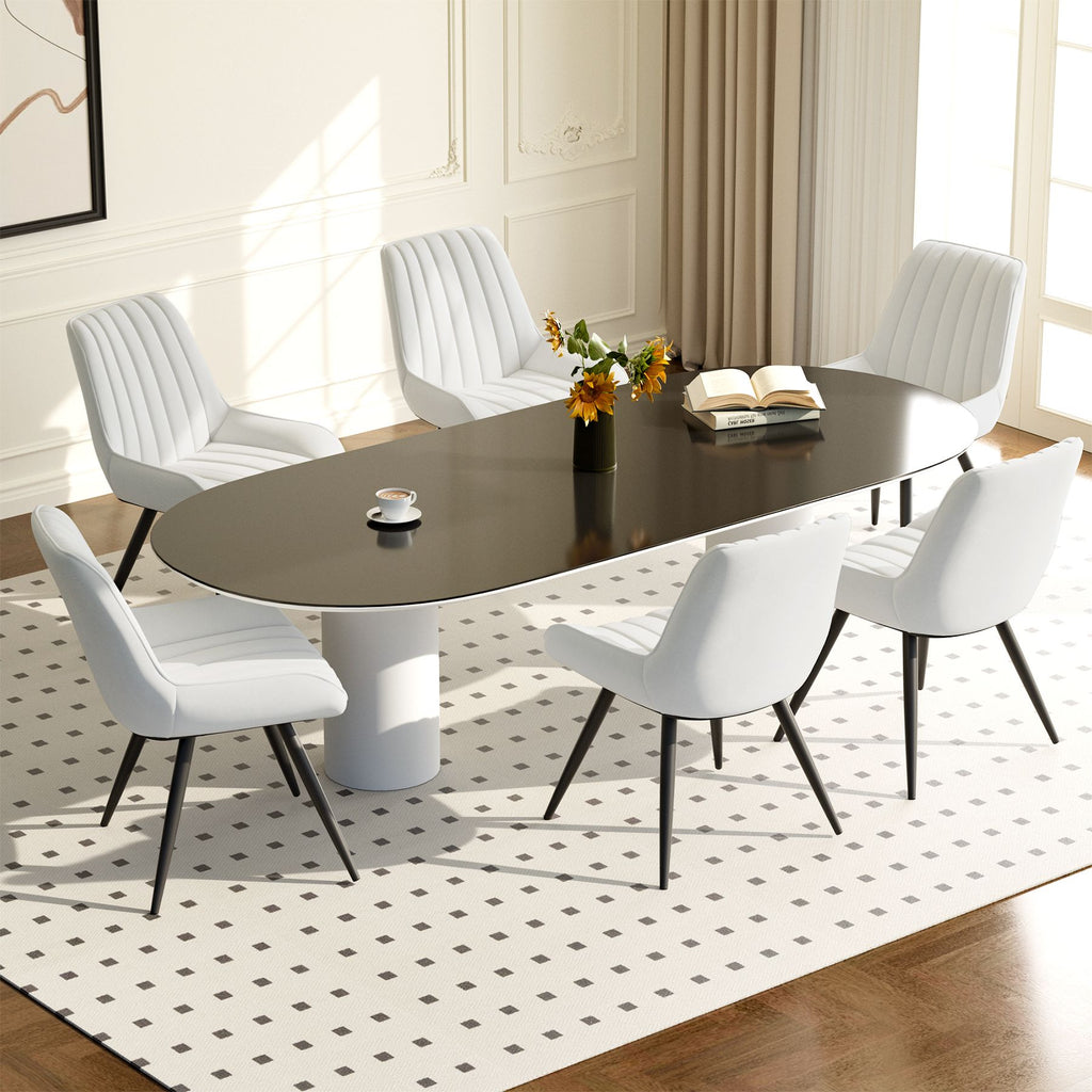 2-piece or 4-piece dining chair sets, suitable for use in dining rooms, living rooms and offices