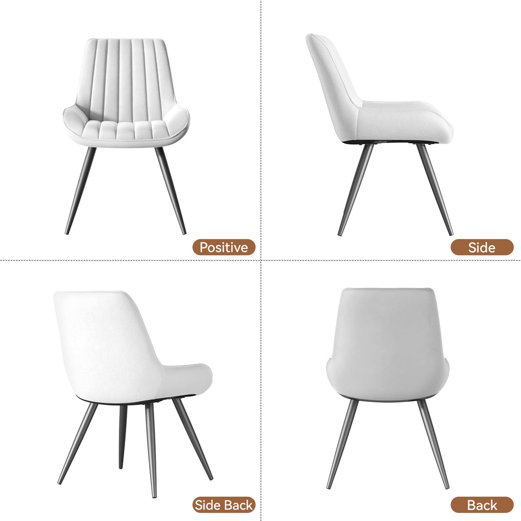 2-piece or 4-piece dining chair sets, suitable for use in dining rooms, living rooms and offices