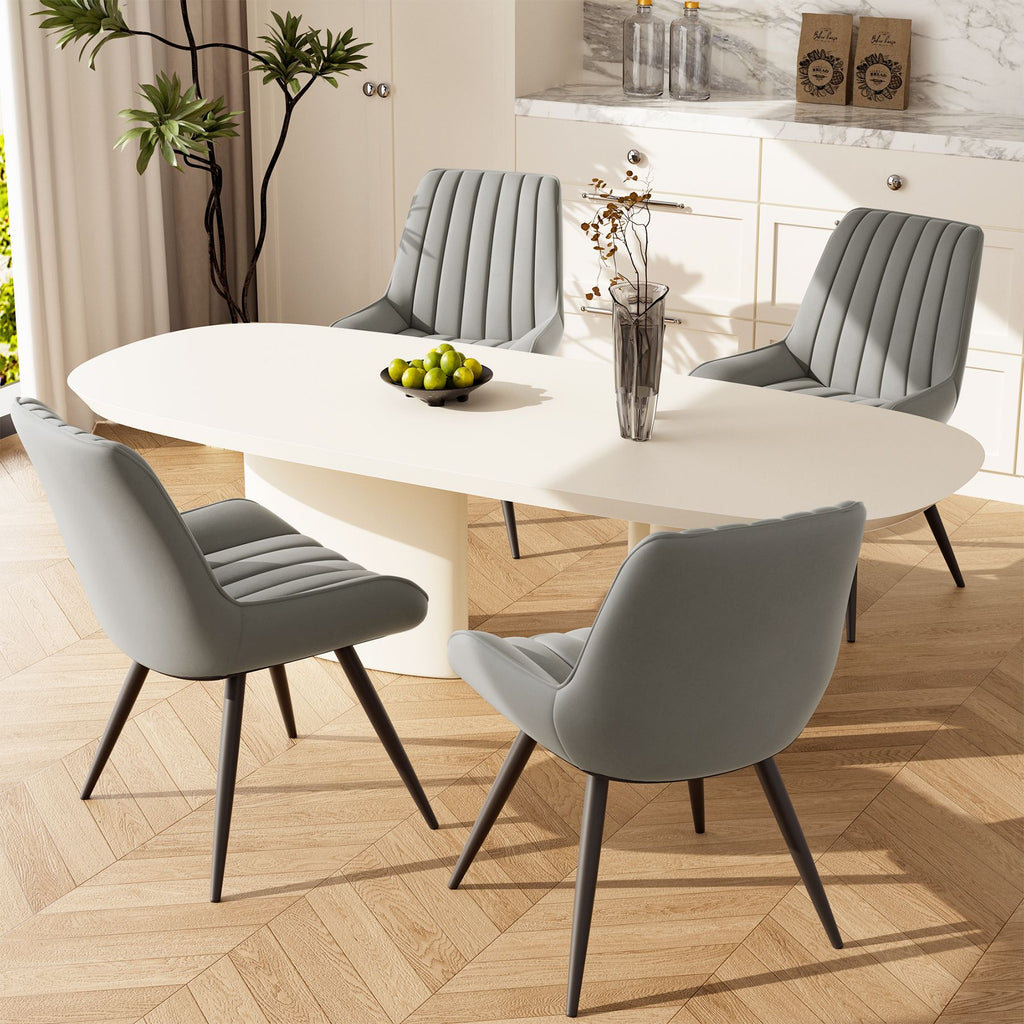 2-piece or 4-piece dining chair sets, suitable for use in dining rooms, living rooms and offices