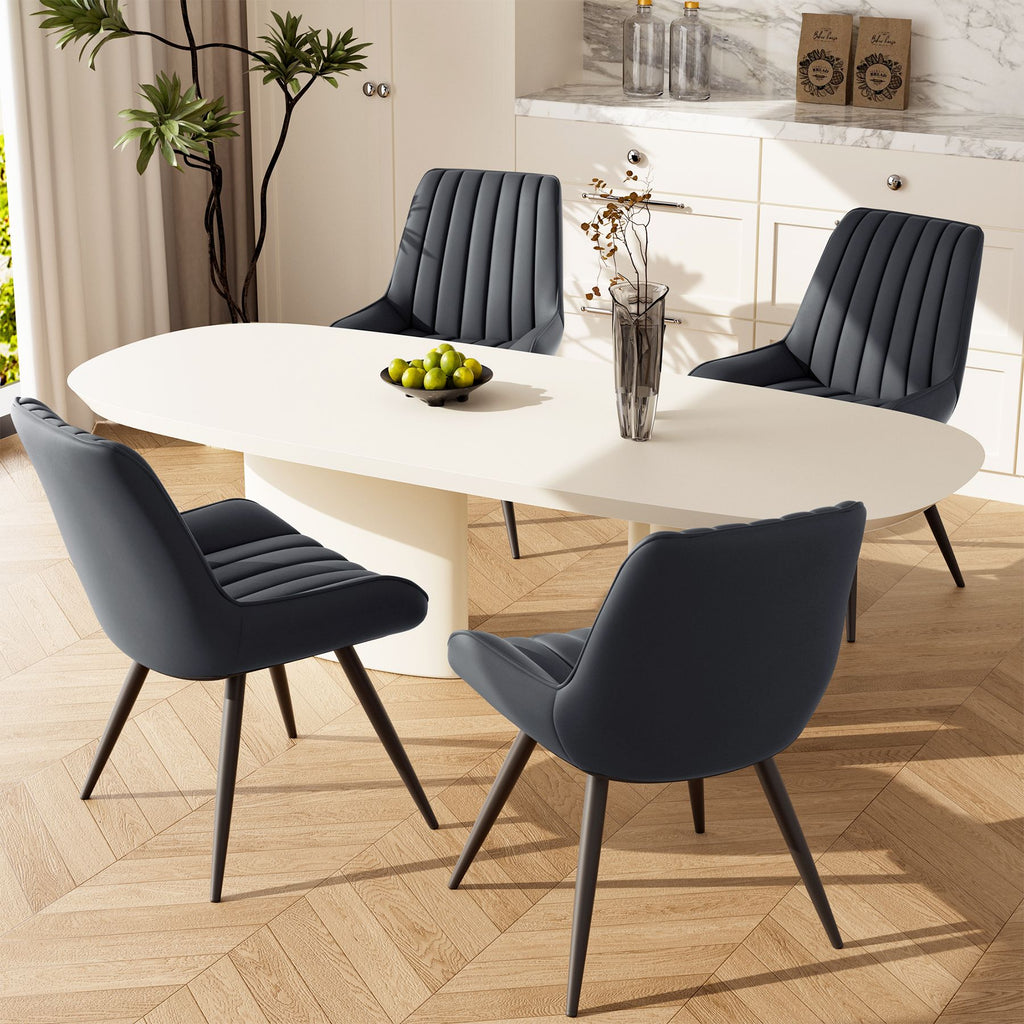 2-piece or 4-piece dining chair sets, suitable for use in dining rooms, living rooms and offices