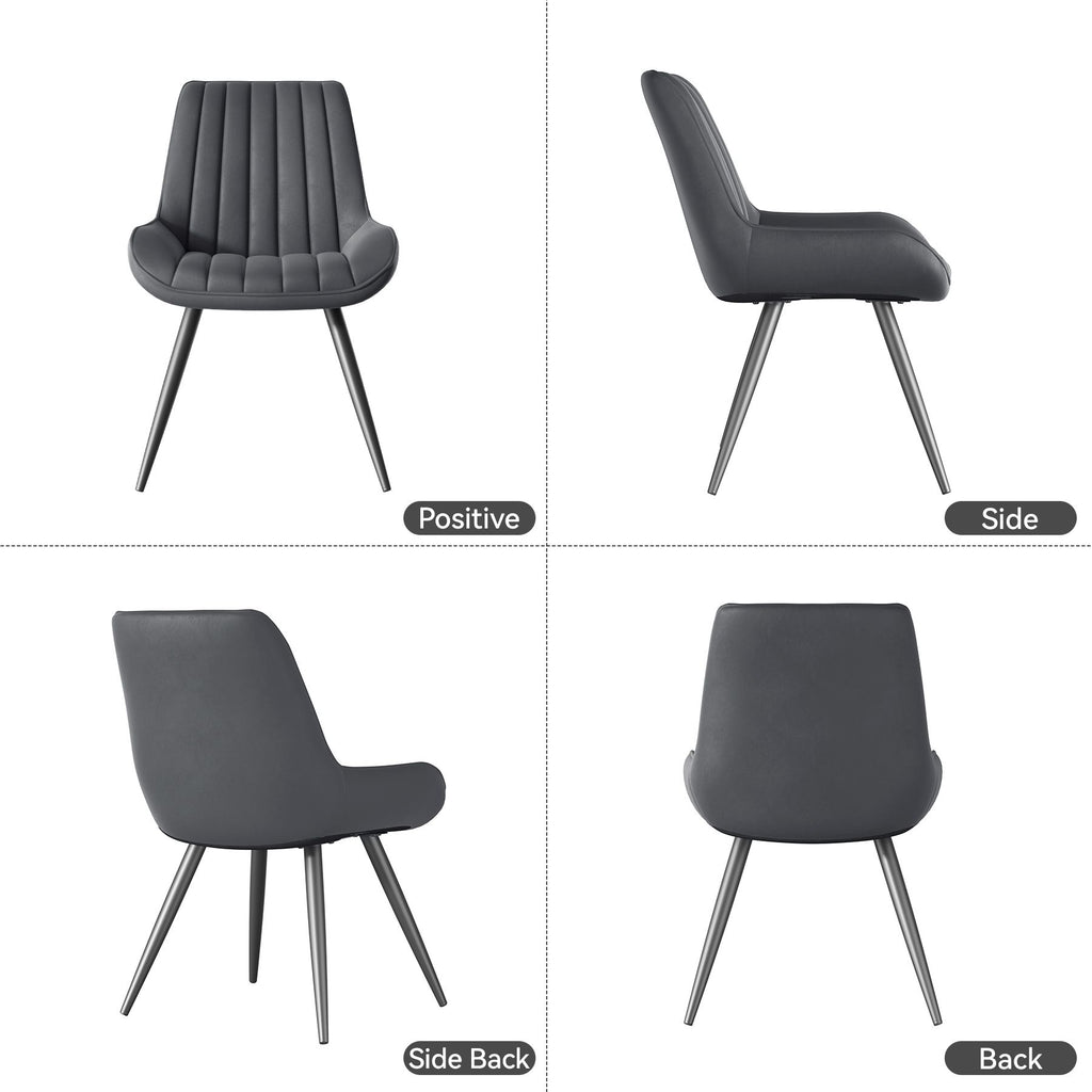 2-piece or 4-piece dining chair sets, suitable for use in dining rooms, living rooms and offices