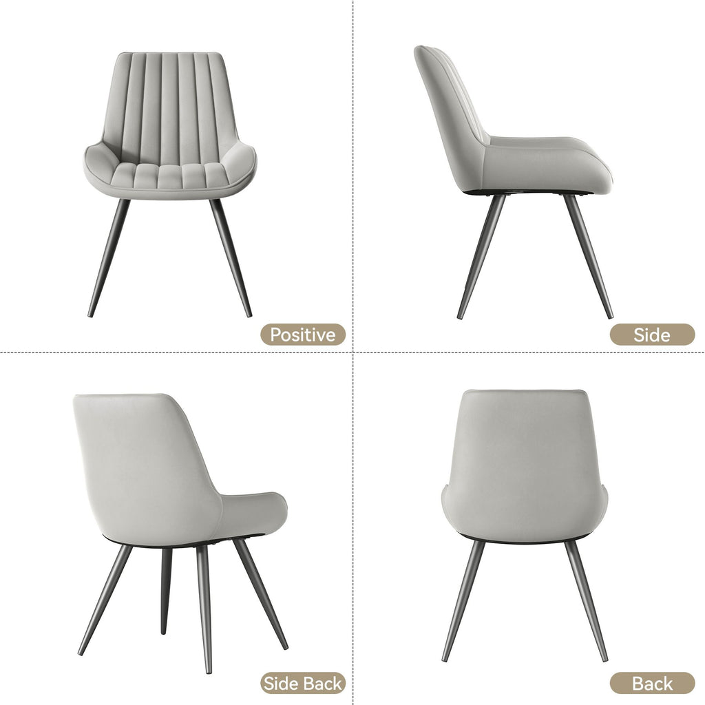 2-piece or 4-piece dining chair sets, suitable for use in dining rooms, living rooms and offices