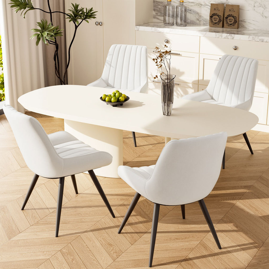 2-piece or 4-piece dining chair sets, suitable for use in dining rooms, living rooms and offices